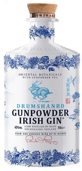 Flasche Drumshanbo Gunpowder Irish Gin Ceramic Edition