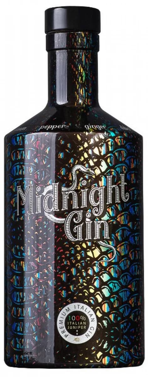 Flasche Midnight Gin