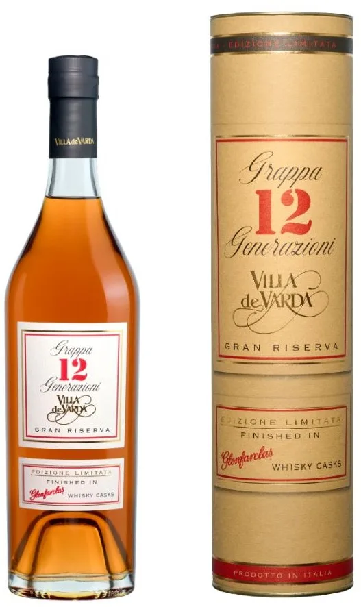 Flasche Grappa Gran Riserva 12 Generazioni