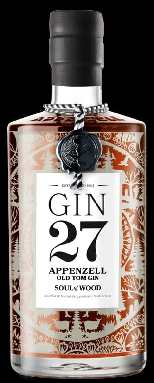 Bottle Gin 27 Soul of Wood Appenzeller Old Tom Gin