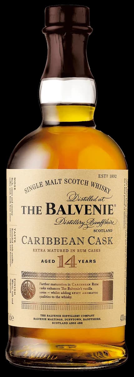 The Balvenie 14 Years Caribean Cask Single Malt Whisky