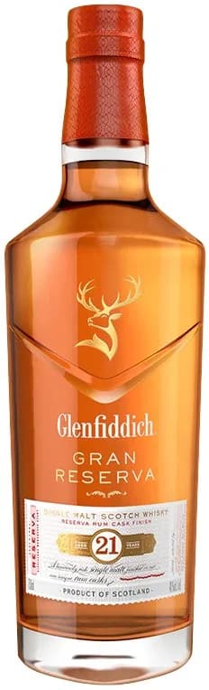 Glenfiddich 21 Years Gran Reserva Rum Cask Finish Single Malt Whisky