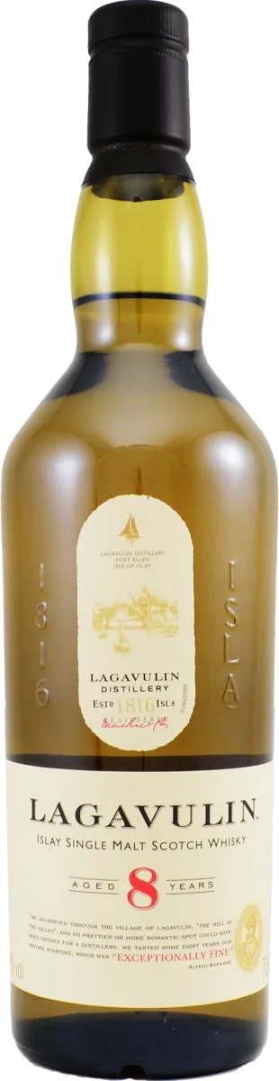 Flasche Lagavulin Islay 8 Years Single Malt Whisky