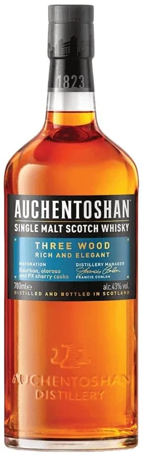 Auchentoshan Three Wood Single Malt Scotch Whisky