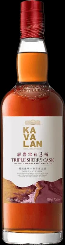 Kavalan Triple Sherry Cask Single Malt Whisky
