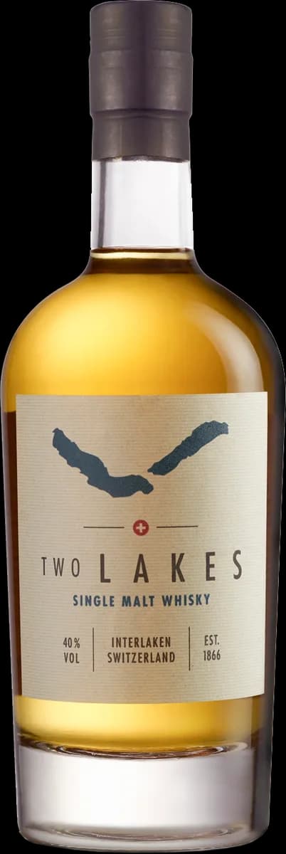 Flasche Two Lakes Single Malt Whisky