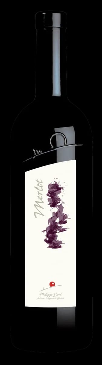 Bouteille Merlot AOC Cave Philippe Bovet