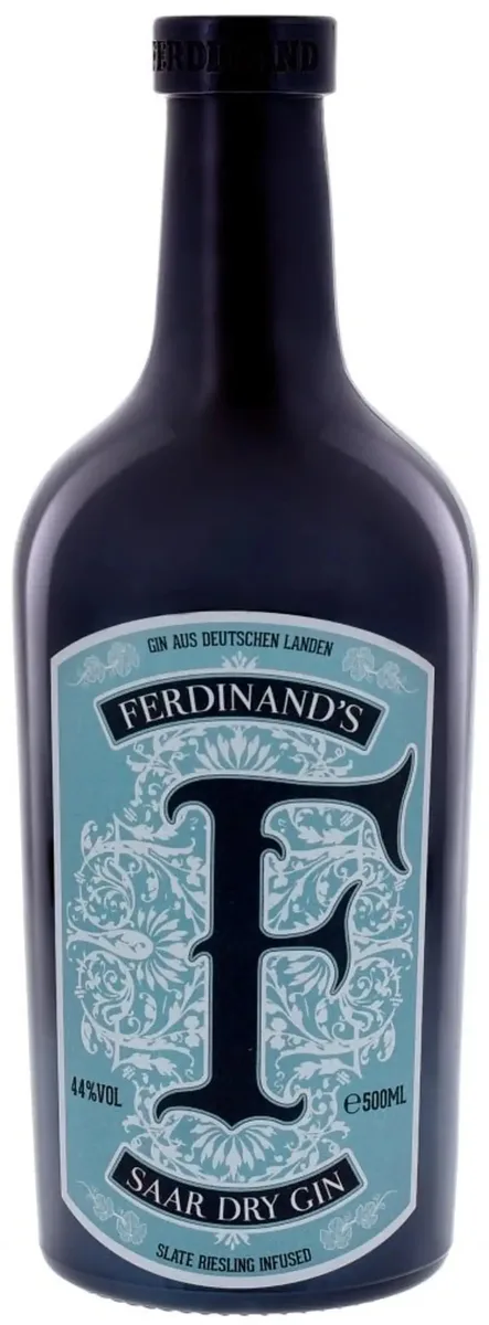 Flasche Ferdinand's Saar London Dry Gin