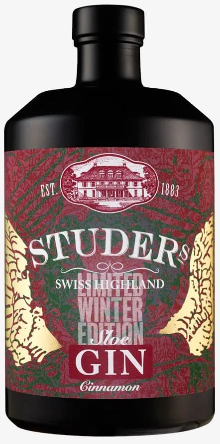 Studer's Sloe Winter Edition Gin Cinnamon
