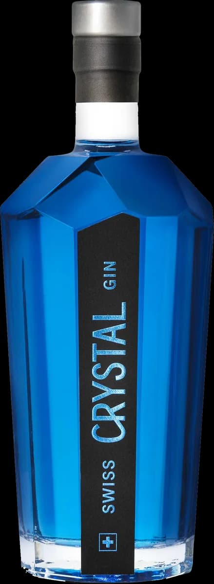 Bottle Swiss Crystal Gin Blue