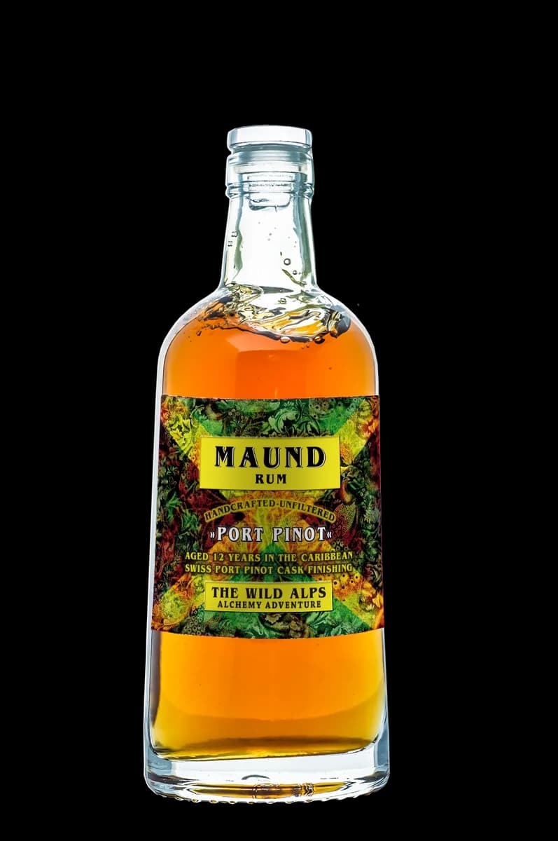 Flasche Maund Rum Port Pinot Jamaika