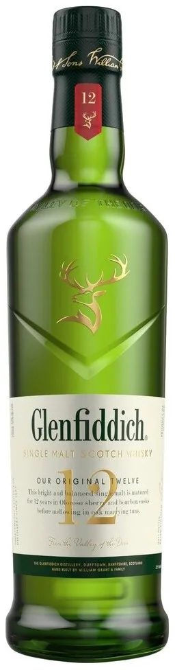 Glenfiddich 12 Years Single Malt Whisky