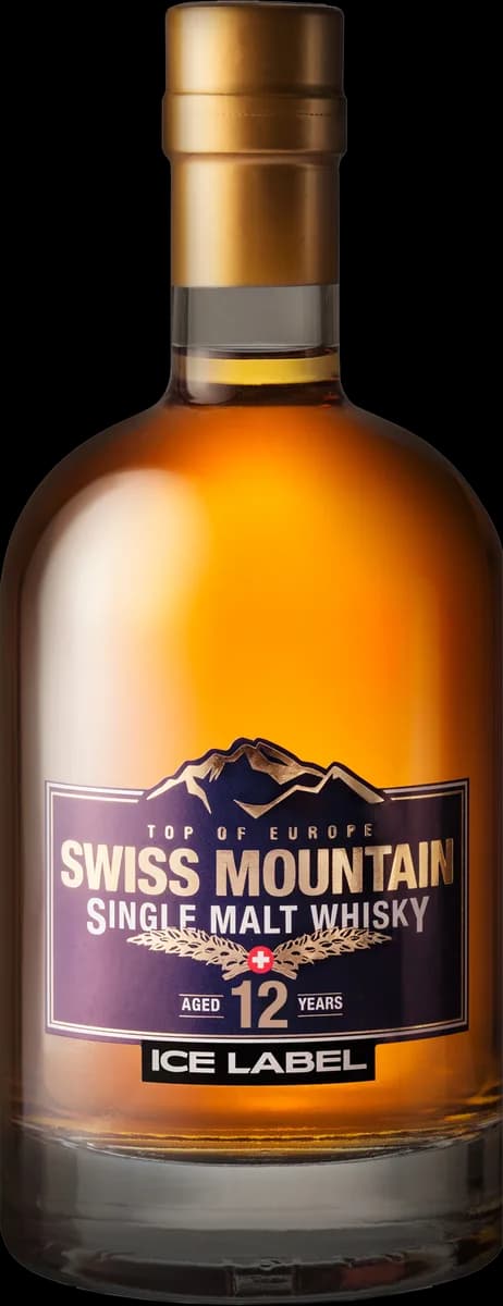 Swiss Mountain Single Malt Whisky Ice Label Limited Edition 24