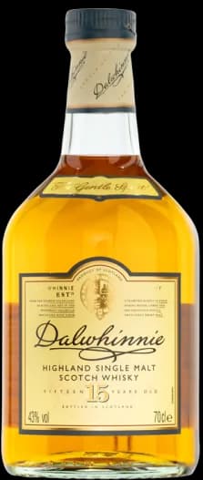 Flasche Dalwhinnie 15 Years Highland Single Malt Scotch