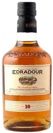 Flasche Edradour 10 Years Single Malt Whisky