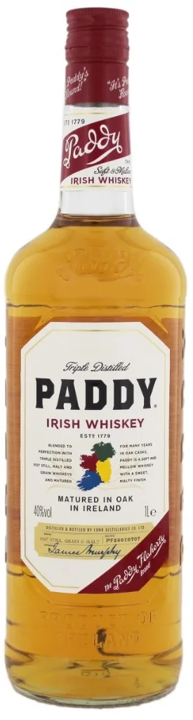 Bottle Paddy Irish Blended Whiskey