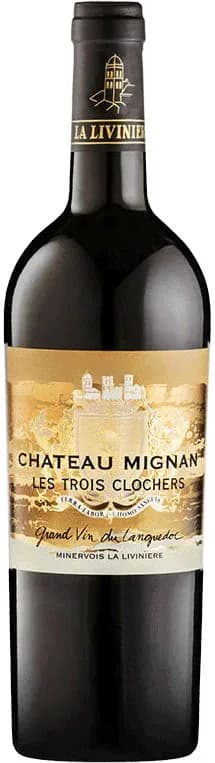 Flasche Château Mignan Trois Clochers AOP