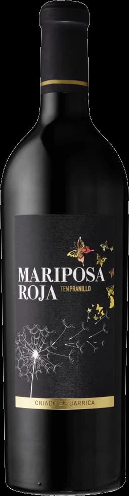 Flasche Mariposa Roja Tempranillo Vino España