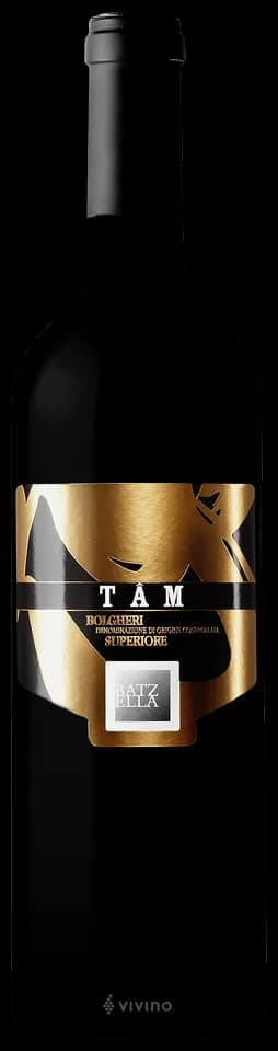 Bouteille TAM Bolgheri Rosso Superiore DOC
