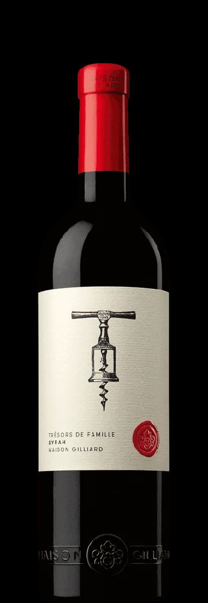 Bouteille Syrah Trésors de Famille - Maison Gillard SA