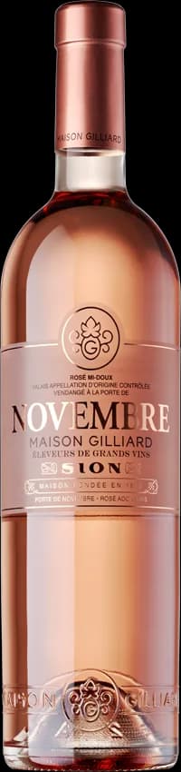 Rosé mi-doux AOC Porte de Novembre