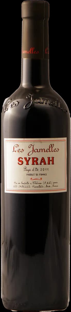 Flasche Syrah - Les Jamelles