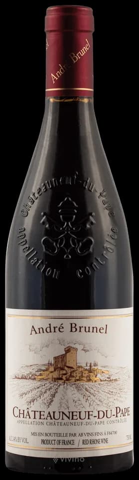 Flasche Châteauneuf-du-Pape AOC André Brunel