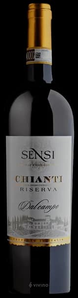 Flasche Chianti Riserva Dalcampo DOCG Sensi