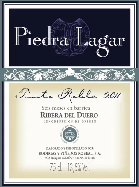 Flasche Piedra Lagar Tinto Roble Ribera del Duero