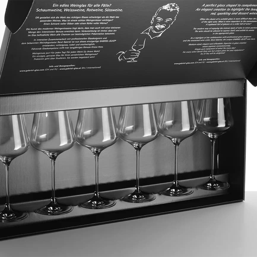 Gabriel-Glas StandArt 6er Designkarton