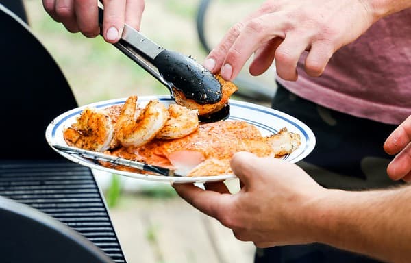 Fisch vom Grill