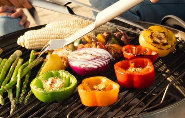Vegetables from the grill