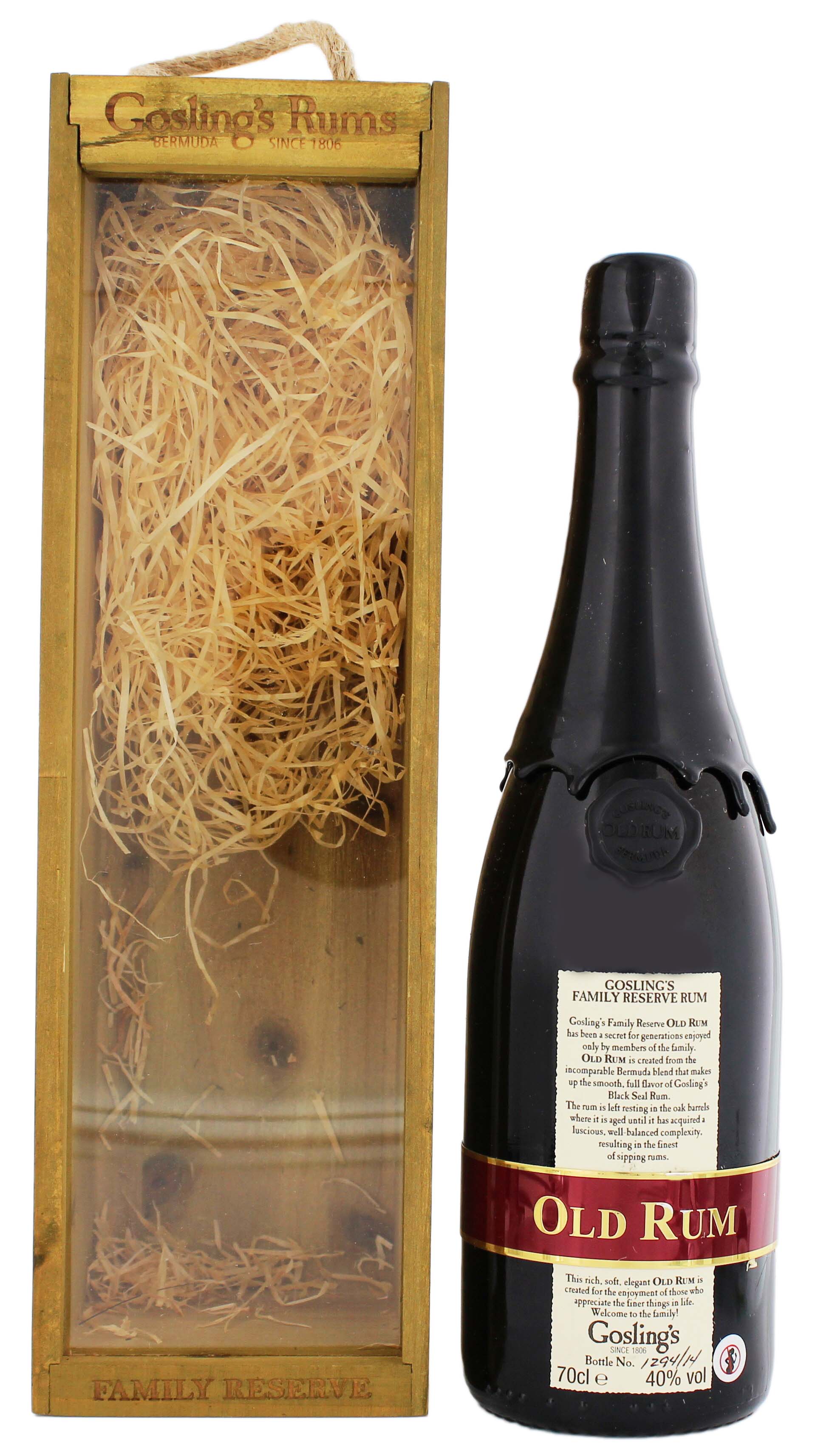 Gosling's Family Reserve Rum - Rum - Spirituosen - Online Shop
